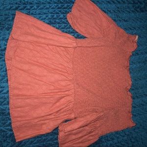 Off the shoulder top!